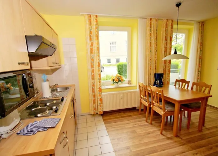 Strandresidenz Brandenburg Ferienwohnung 23 Mit Sauna- Und Schwimmbadnutzung Im Ahoi Sellin 公寓