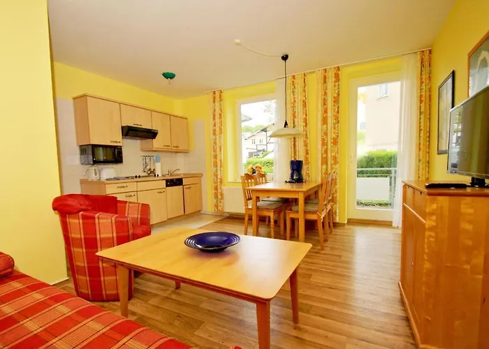 公寓 Strandresidenz Brandenburg Ferienwohnung 23 Mit Sauna- Und Schwimmbadnutzung Im Ahoi Sellin *