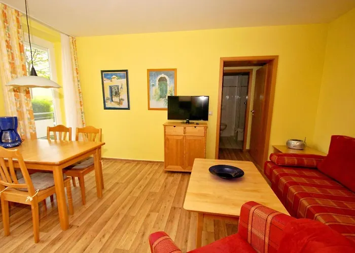 Strandresidenz Brandenburg Ferienwohnung 23 Mit Sauna- Und Schwimmbadnutzung Im Ahoi Sellin 公寓 奥斯特巴德·哥伦